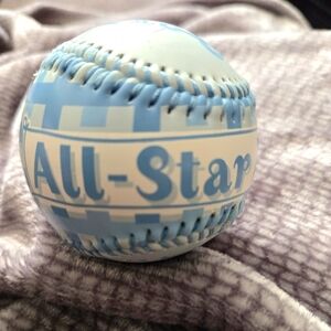 "It's a Boy" Blue baseball